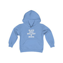 Load image into Gallery viewer, &quot;Black &amp; Bold&quot; - Kids Hoodie
