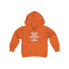 Load image into Gallery viewer, &quot;Black &amp; Bold&quot; - Kids Hoodie
