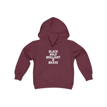 Load image into Gallery viewer, &quot;Black &amp; Bold&quot; - Kids Hoodie
