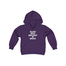 Load image into Gallery viewer, &quot;Black &amp; Bold&quot; - Kids Hoodie
