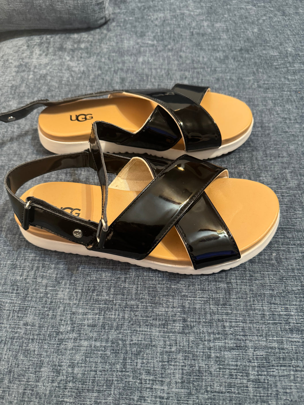 UGG Kid’s Black Sandals