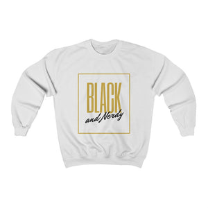 Black & Nerdy - Crewneck Sweatshirt